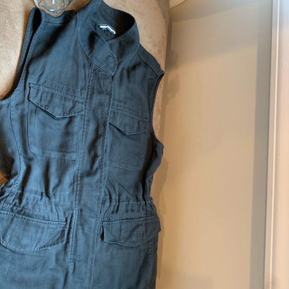 Gap military vest in faded navy